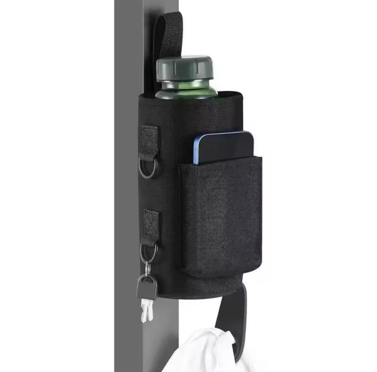 Magnetic Gym Water Bottle Bag