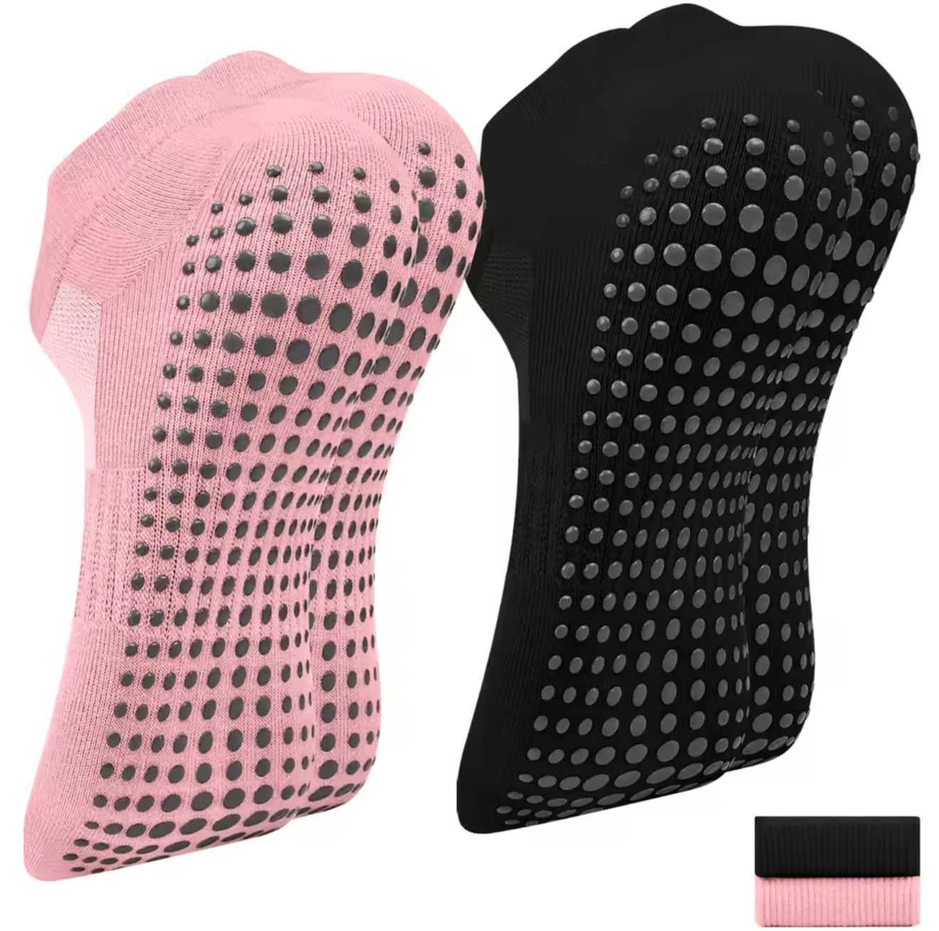Halo Grip Socks | Non-Slip Studio Grip Socks (2 pairs)