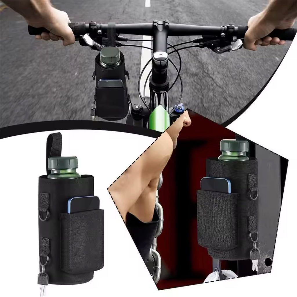 Magnetic Gym Water Bottle Bag
