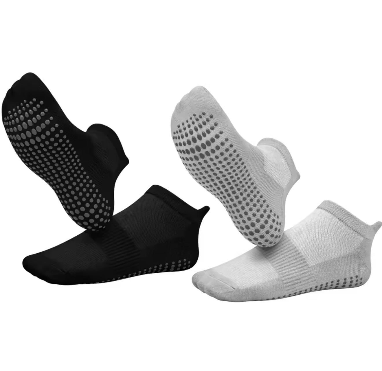 Halo Grip Socks | Non-Slip Studio Grip Socks (2 pairs)