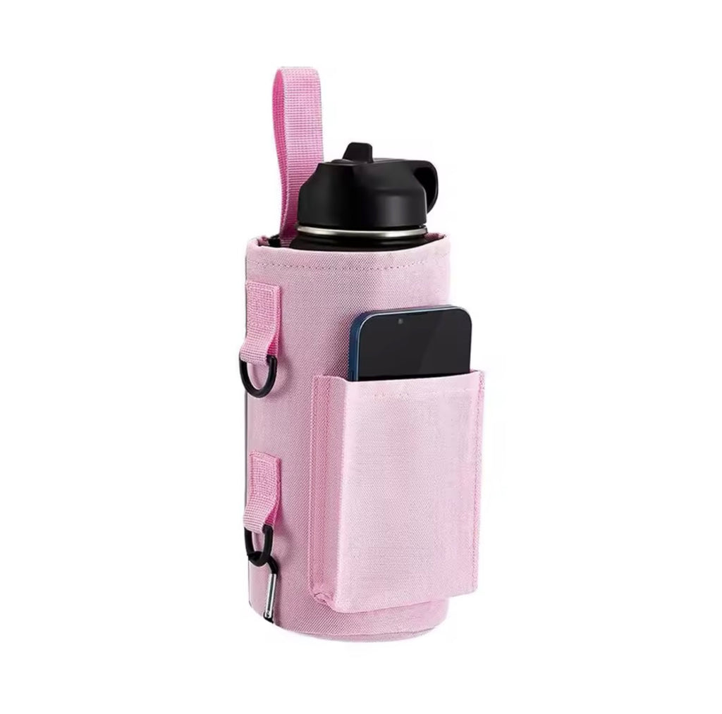 Girls Magnetic Gym Water Bottle Bag