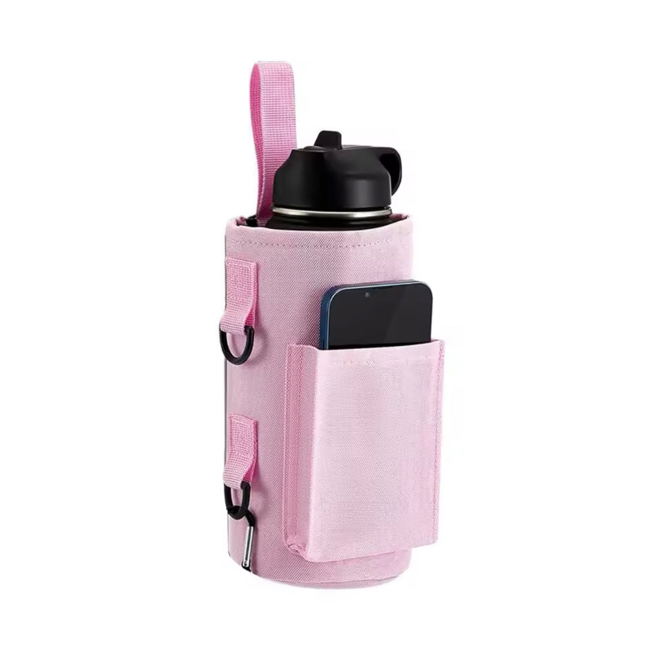 Girls Magnetic Gym Water Bottle Bag